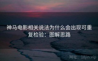 神马电影相关说法为什么会出现可重复检验：图解思路