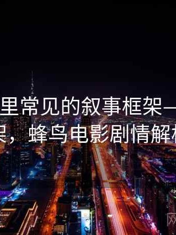 蜂鸟影院里常见的叙事框架——判断框架，蜂鸟电影剧情解析