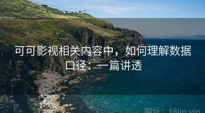 可可影视相关内容中，如何理解数据口径：一篇讲透
