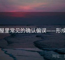 韩漫屋里常见的确认偏误——形成原因