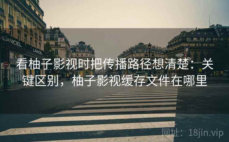 看柚子影视时把传播路径想清楚：关键区别，柚子影视缓存文件在哪里